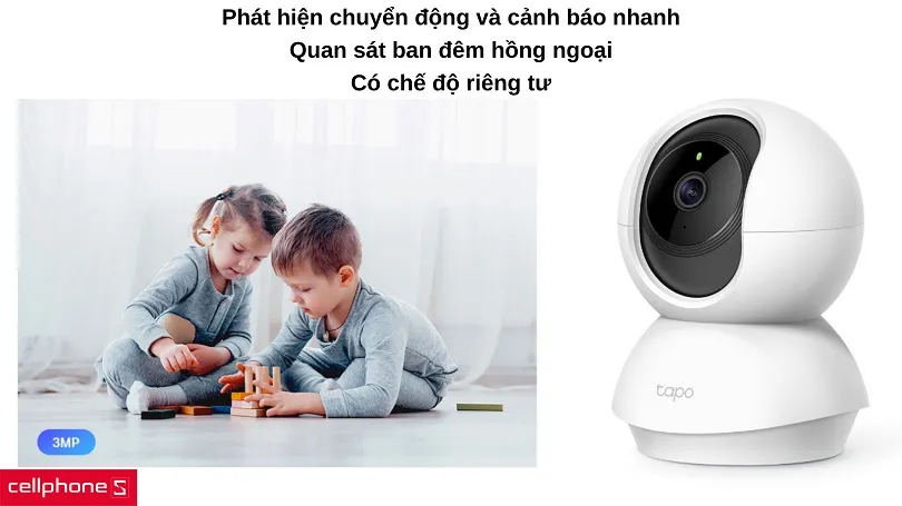 Camera IP Wifi TP-Link Tapo C210 1080p