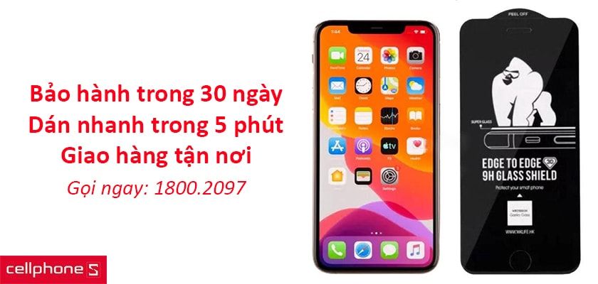 Mua dán chống va đập KingKong cho iPhone 11 Pro chính hãng, giá rẻ tại CellphoneS