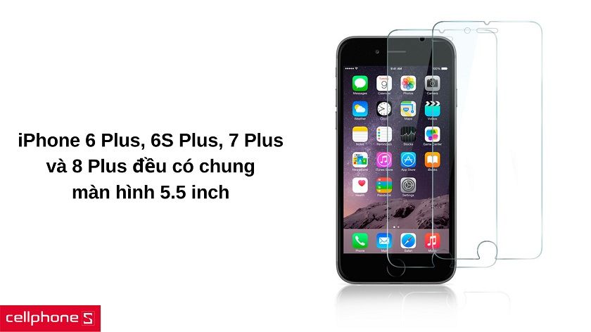 iPhone 6 Plus, iPhone 6S Plus, iPhone 7 Plus, iPhone 8 Plus