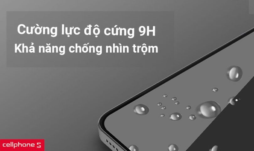 Dán cường lực chống nhìn trộm iPhone 13 Pro Max Kingkong