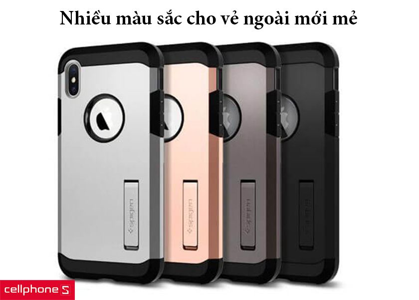 nhiều phiên bản màu sắc khác nhau