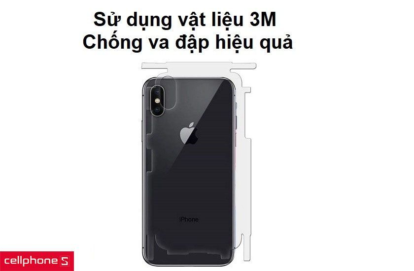 Sử dụng vật liệu 3M giúp sản phẩm bền bỉ và chống va đập hiệu quả