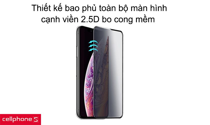 MOCOLL 2.5D Full iPhone XS Max/11 Pro Max
