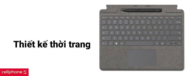 Thiết kế thời trang, bền chắc và tiện lợi bởi sự nhỏ gọn