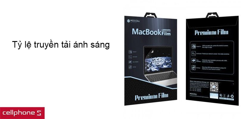 Miếng dán màn hình cho Macbook Pro 14 2021 Mocoll