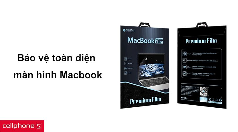 Dán màn hình Macbook Pro Air 13 inch Mocoll