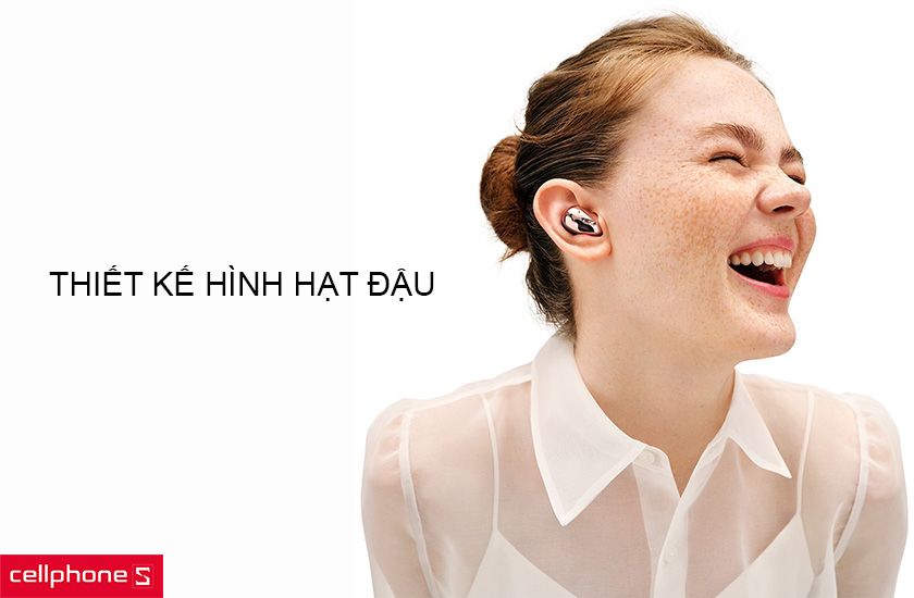 Thiết kế tiếp hình phân tử đậu ko nhô ngoài tai và có rất nhiều sắc tố không giống nhau