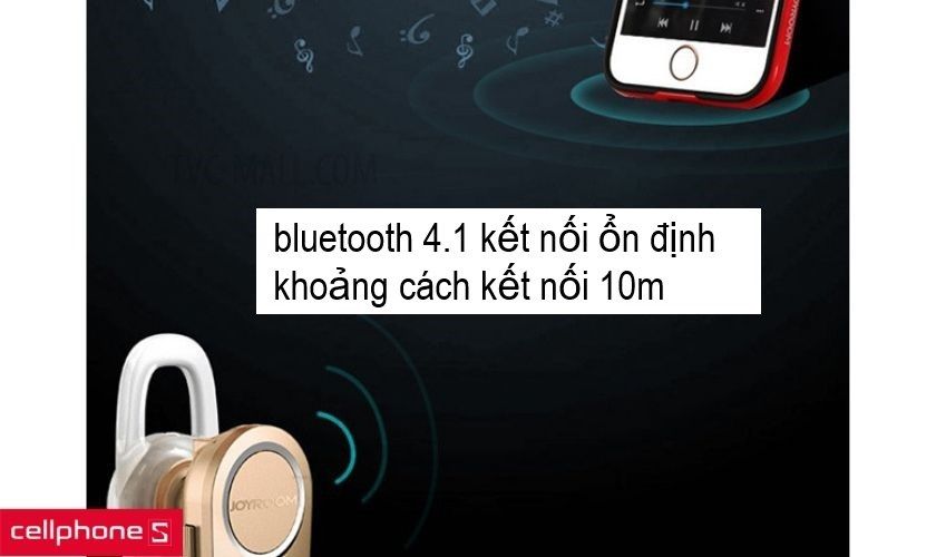 Hỗ trợ chuẩn kết nối bluetooth 4.1 