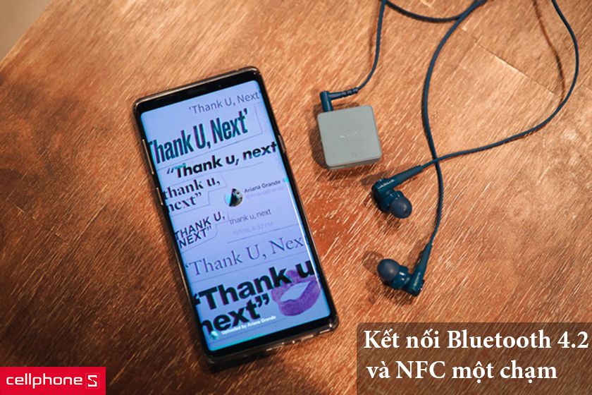 Kết nối Bluetooth 4.2, NFC một chạm