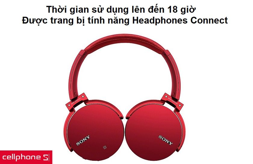 Thời gian sử dụng lên đến 18 giờ