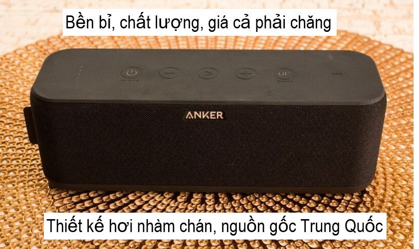 Ưu, nhược điểm của loa anker
