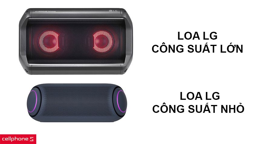 Những dòng sản phẩm nổi bật của loa bluetooth LG
