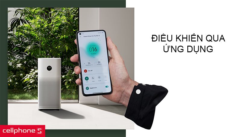 Điều khiển dễ dàng qua điện thoại, tiết kiệm điện năng