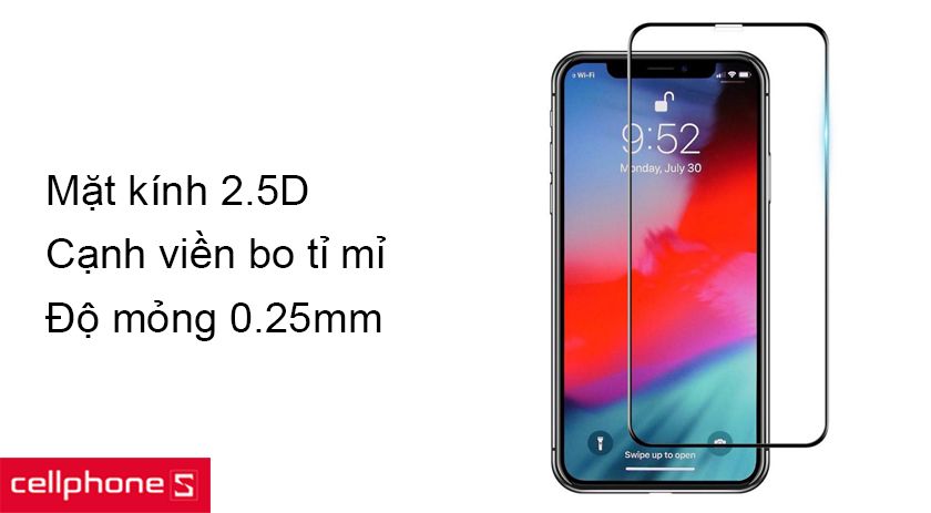 MOCOLL 2.5D Full iPhone XS Max/11 Pro Max
