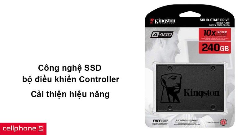 Công nghệ SSD và bộ điều khiển Controller cải thiện hiệu năng
