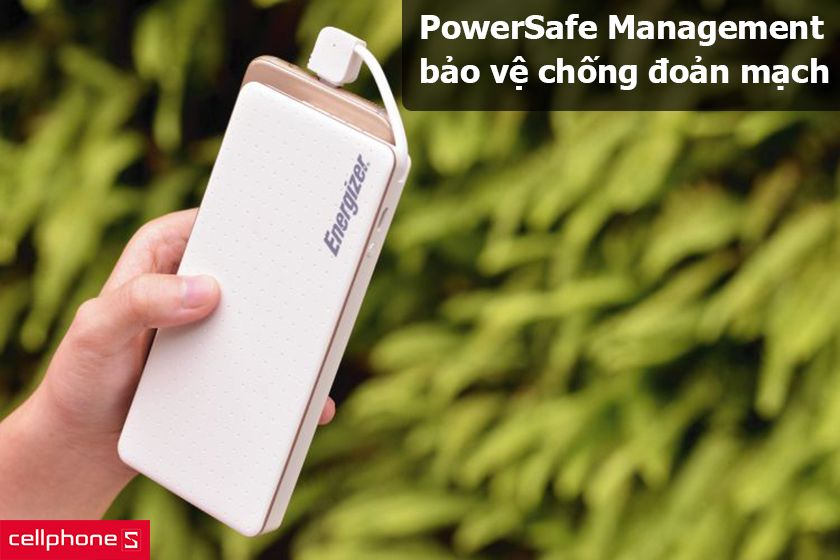 PowerSafe Management bảo vệ chống đoản mạch