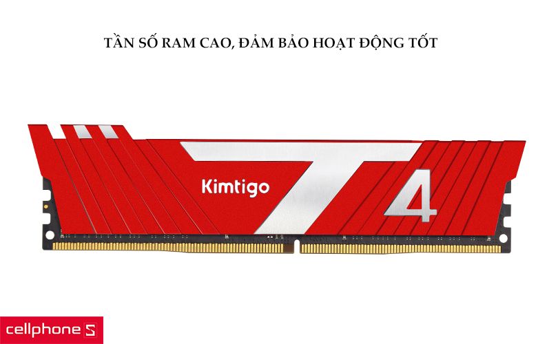 RAM PC Kimtigo 8GB DDR4 3200Mhz KMKU8G8683200T4-R