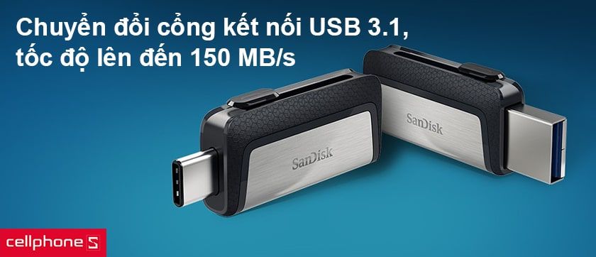 SanDisk 128GB Ultra Dual Drive USB Type ...
