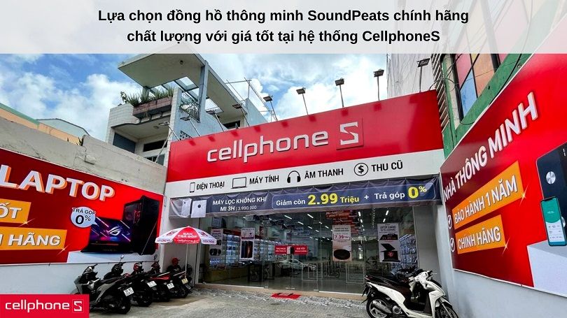 Mua đồng hồ SoundPeats giá rẻ, chất lượng tại CellphoneS
