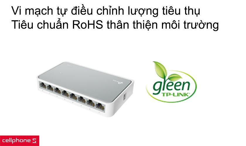 Vi mạch tự điều chỉnh lượng tiêu thụ, tiêu chuẩn RoHS thân thiện môi trường