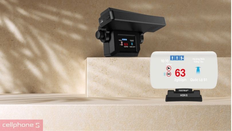 Công nghệ bộ HUD kính lái Vietmap H2AS