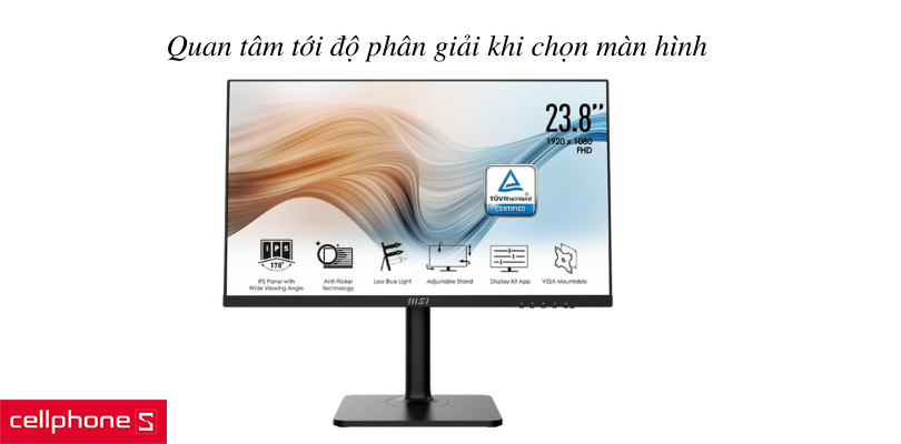 Cách chọn màn hình đồ hoạ chất lượng