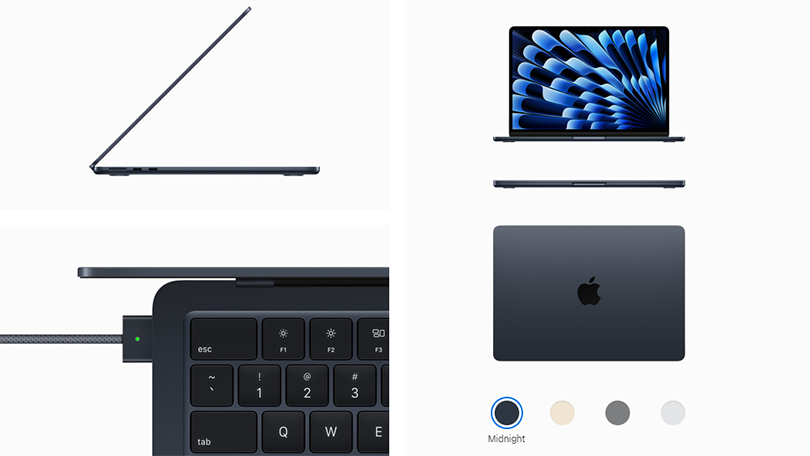Thiết kế Macbook Air 15 inch 2023