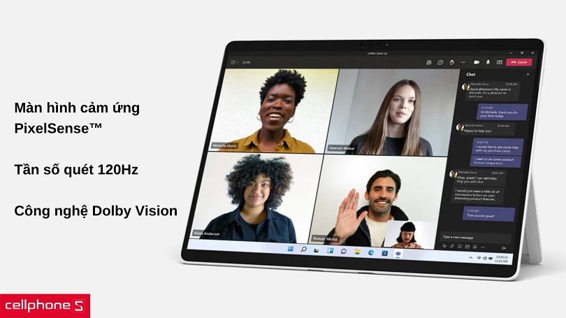 Màn hình cảm ứng PixelSense™ kèm Dolby Vision