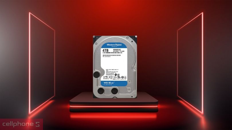 Ổ Cứng Hdd Wd Blue 4tb 35 Sata Wd40ezax Giá Rẻ 3536