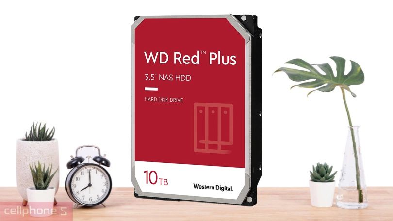 Ổ cứng HDD WD Plus 10TB 3.5 inch Sata III 256MB Cache 7200RPM WD101EFBX