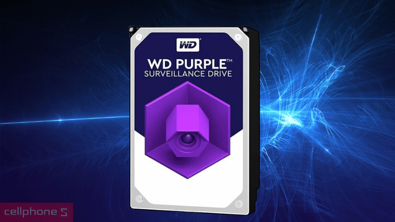 Ổ cứng HDD WD Purple 4TB 3.5&#34; Sata WD40PURZ