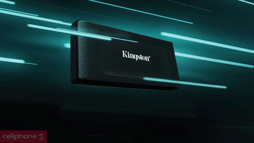Ổ cứng di động SSD Kingston XS1000 USB 3.2 - Dung lượng lưu trữ cao