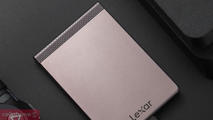 Ổ cứng di động Lexar SL200 Portable SSD 512GB - Kiểu dáng đẹp, lưu trữ an toàn 