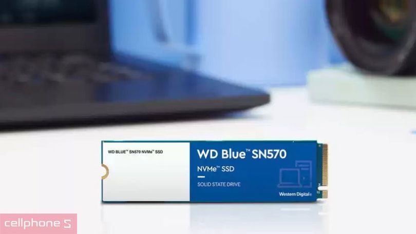 Ổ cứng SSD WD Blue SN570 PCIe Gen3 X4 NVMe 1TB M2 2280 WD100T3B0C