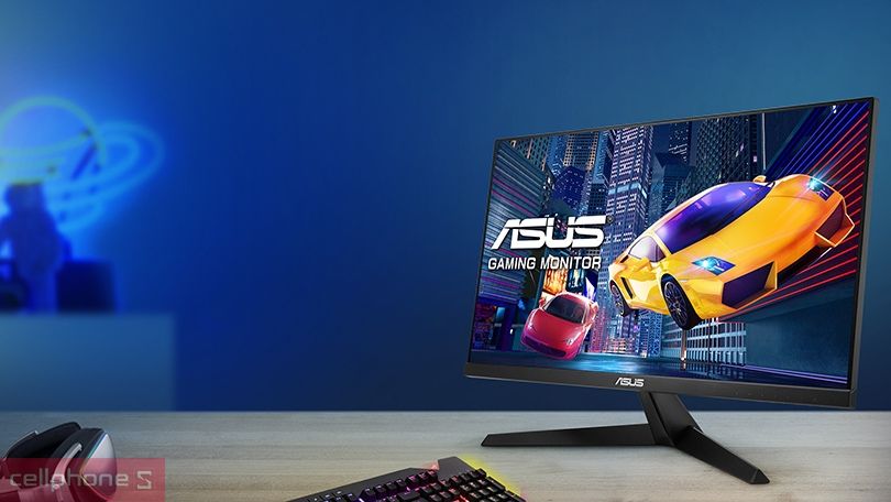 Màn hình Gaming Asus VY249HF 24 inch - Độ phân giải Full HD (1920x1080), thiết kế hiện đại