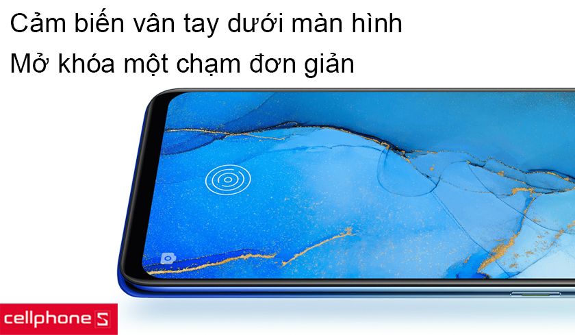 Cảm biến vân tay dưới màn hình hiện đại giúp bảo mật hiệu quả cho smartphone