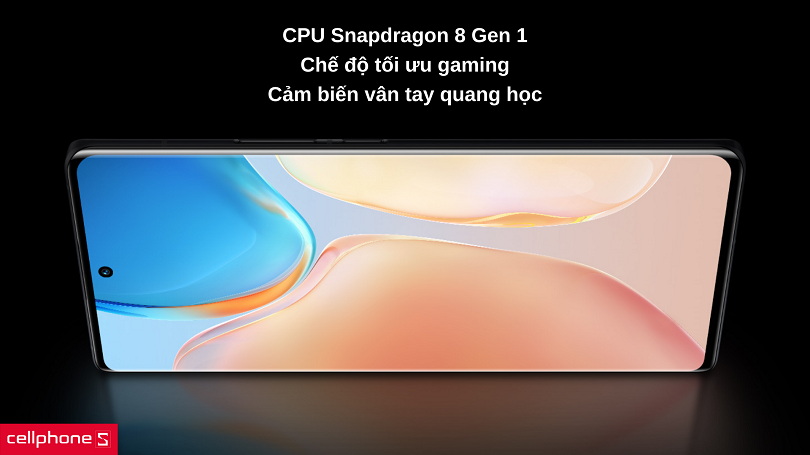 Mạnh mẽ vượt trội từ CPU Snapdragon 8 Gen 1