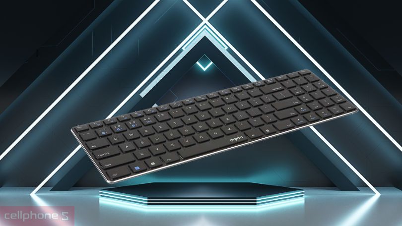 Đánh giá bàn phím không dây RAPOO E9100M