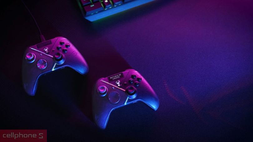 Thiết kế cầm chơi game Asus ROG Raikiri