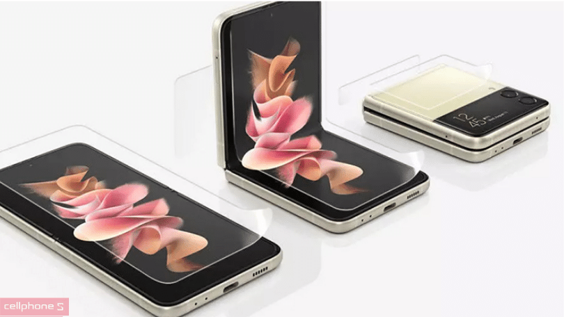 Bộ Dán PPF Full 4 in 1 Samsung Galaxy Z Flip 4 Cao Cấp