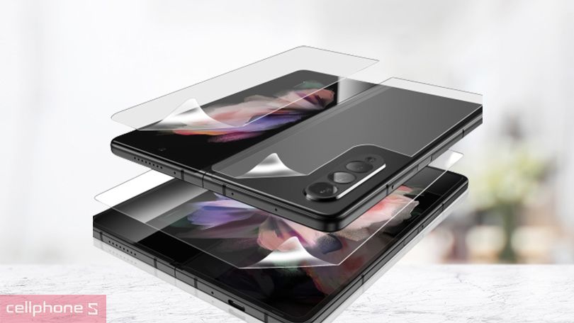 Bộ dán PPF full Samsung Galaxy Z Fold4 4 in 1 