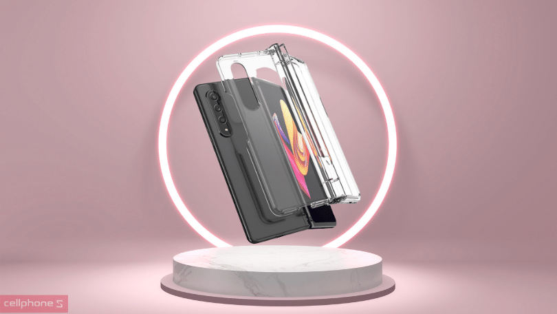 Đánh giá thiết kế Samsung Z Fold 4 Ốp Uniq Hybrid Lifepro Xtreme Crystal