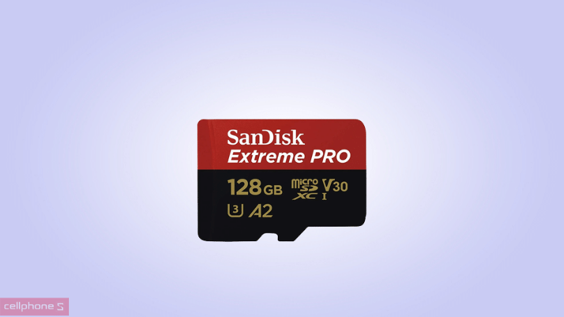 Thẻ nhớ Micro SDXC Sandisk Extreme V30 A2 200MB/S 128GB 