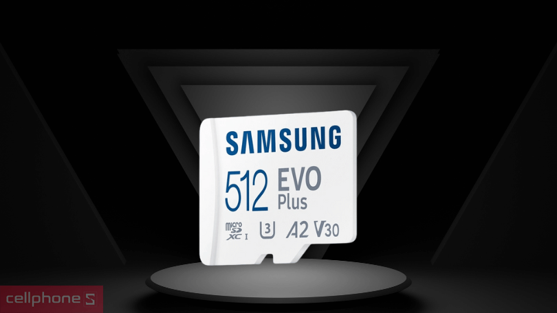 Thẻ nhớ 512GB Samsung Evo Plus (2021) 130MPS – Lưu trữ đa nội dung