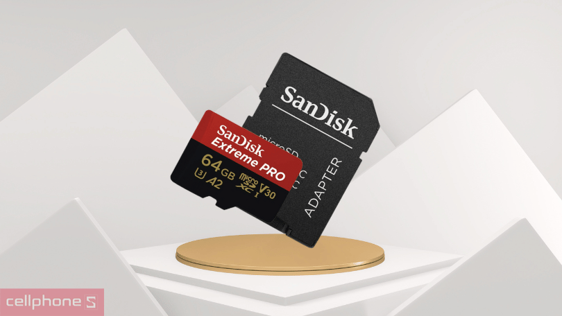 Thẻ nhớ Micro Sdxc Sandisk Extreme V30 A2 64GB 170MBS