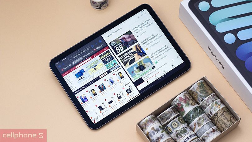 Bảo mật Touch ID, dung lượng pin sử dụng nhiều giờ