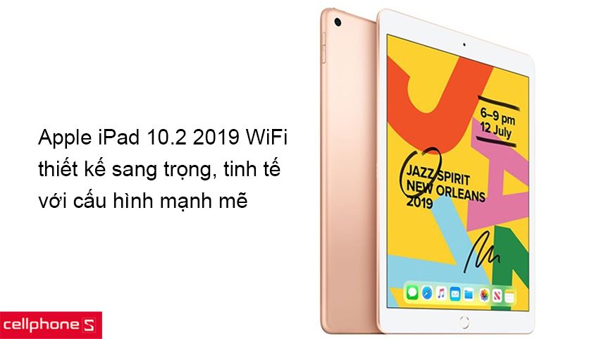 Apple iPad 10.2 2019 WiFi 128GB cũ