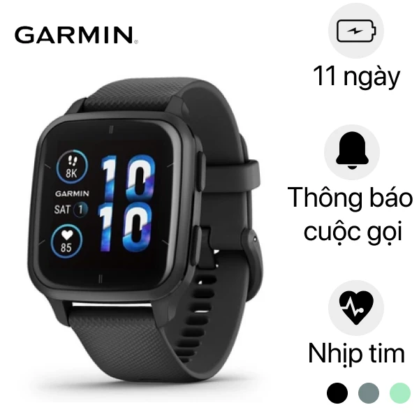 Đồng hồ thông minh Garmin Venu SQ 2 Music