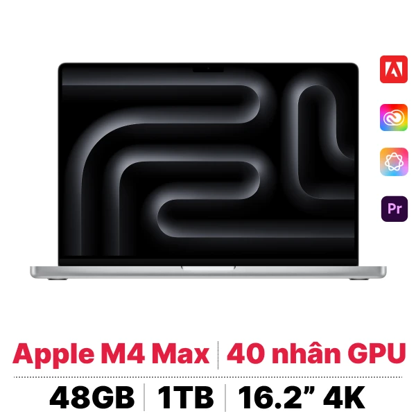 MacBook Pro 16 M4 Max 16CPU 40GPU 48GB 1TB | Chính hãng Apple Việt Nam