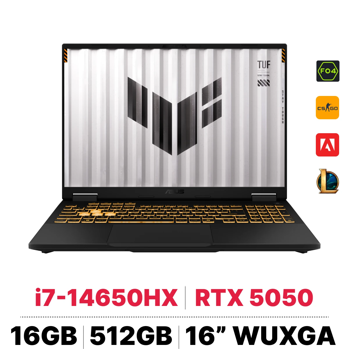 Laptop ASUS TUF Gaming F16 FX608JHI-TU209W